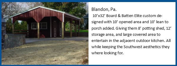 Storage Shed Blandon B&B